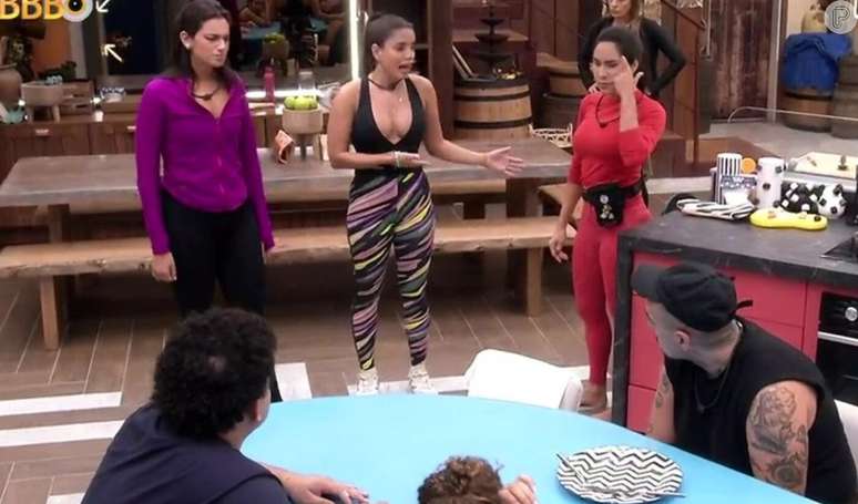 'BBB 24': Isabelle confronta Buda, após ouvir comentário de Fernanda sobre Prova do Líder.