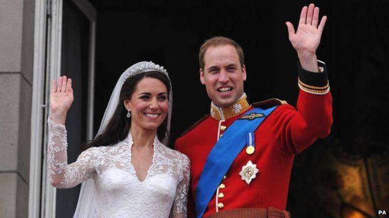 Eles se casaram na Abadia de Westminster em abril de 2011