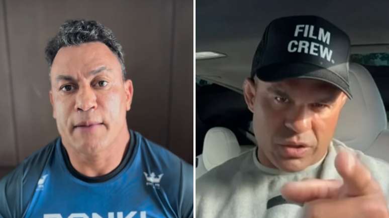 Popó e Vitor Belfort