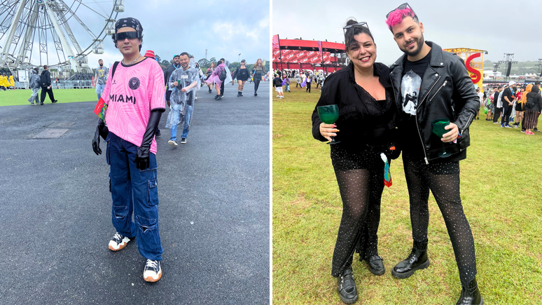 Lucas Gabriel e Aline e Alan Turano (da esquerda para direita)