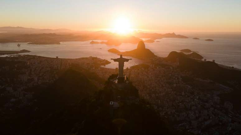 Amanhecer no Rio de Janeiro