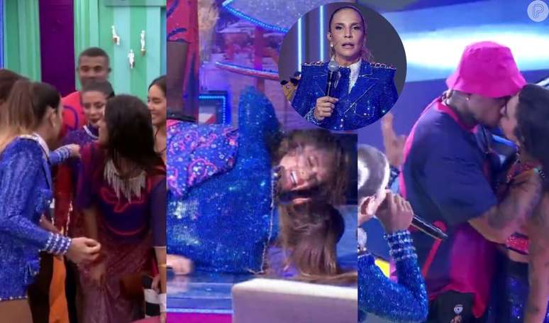 Ivete Sangalo causou na festa do 'BBB 24'.