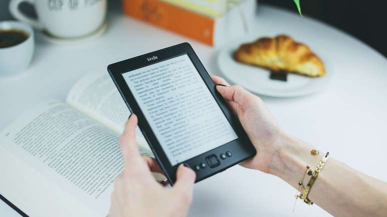 O Kindle da Amazon (Imagem: Reprodução/freestocks.org)