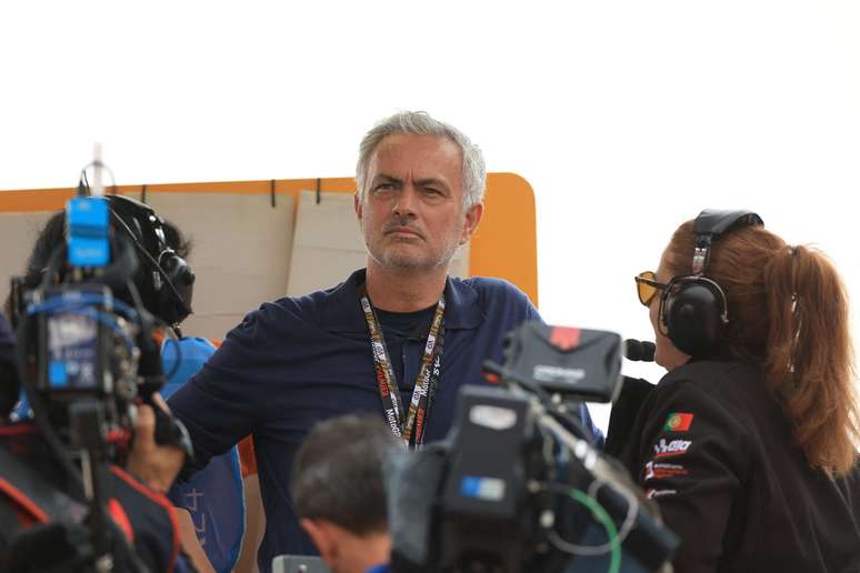 José Mourinho assiste à corrida de MotoGP do Grande Prémio de Portugal no Circuito Internacional do Algarve, em Portimão 