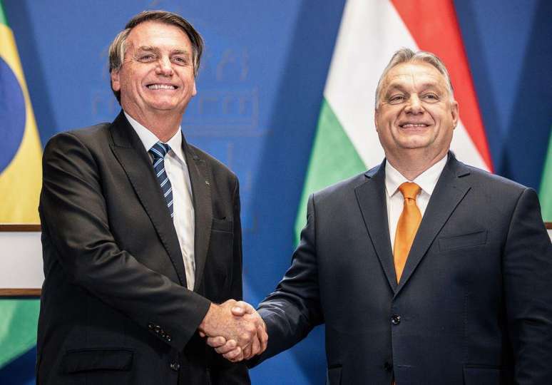Bolsonaro e Orbán são próximos politicamente