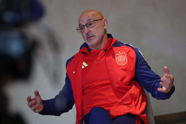 Luis de la Fuente, técnico da seleção espanhola 