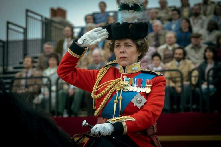 Olivia Colman em cena da quarta temporada de 'The Crown', da Netflix