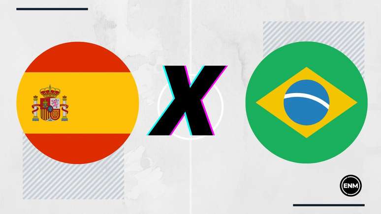 Brasil encara a Espanha nesta terça-feira 