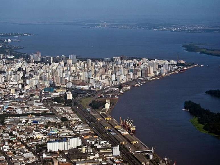 Rio Guaíba, Porto Alegre.