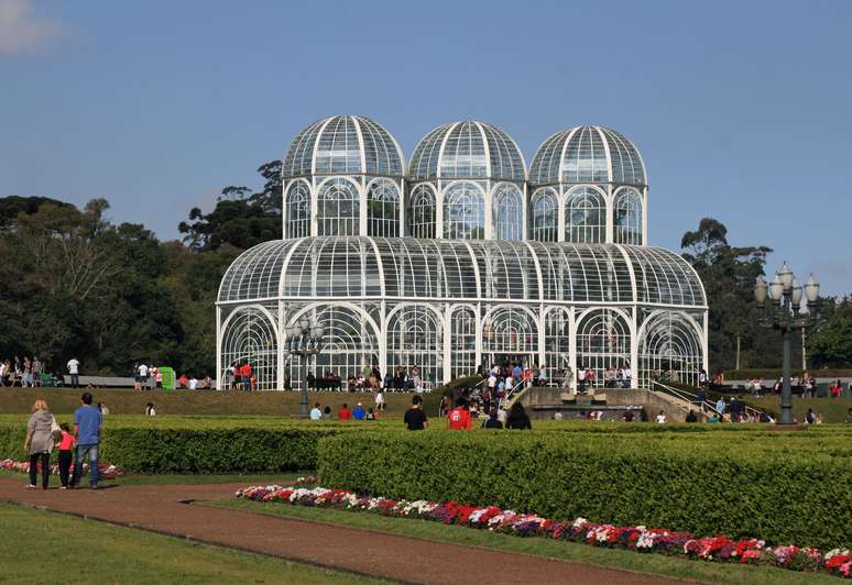 Estufa do Jardim Bot&acirc;nico de Curitiba