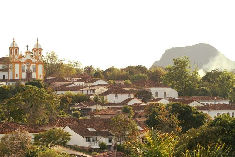 Matriz de Santo Antônio, vista do Alto São Francisco 