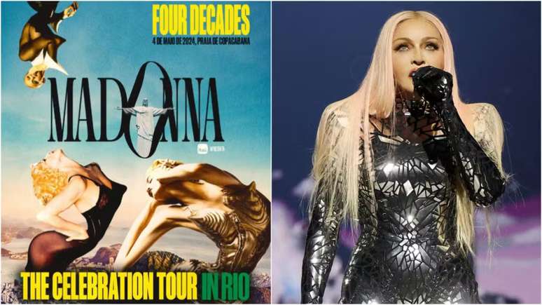 Madonna fará show em Copacabana