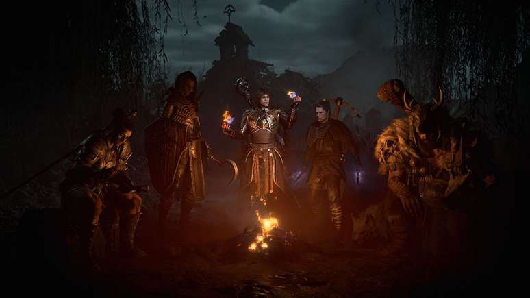 As diferentes classes de Diablo 4 (Imagem: Divulgação/Activision Blizzard)