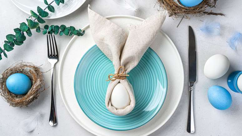 Use guardanapos na decoração da mesa –