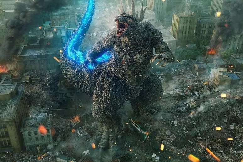 Godzilla Minus One ganhou o Oscar de Melhor Efeitos Visuais (Imagem: Reprodução/Toho Pictures)