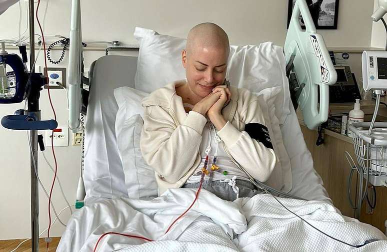 Fabiana Justus recebeu medula óssea após diagnóstico de câncer