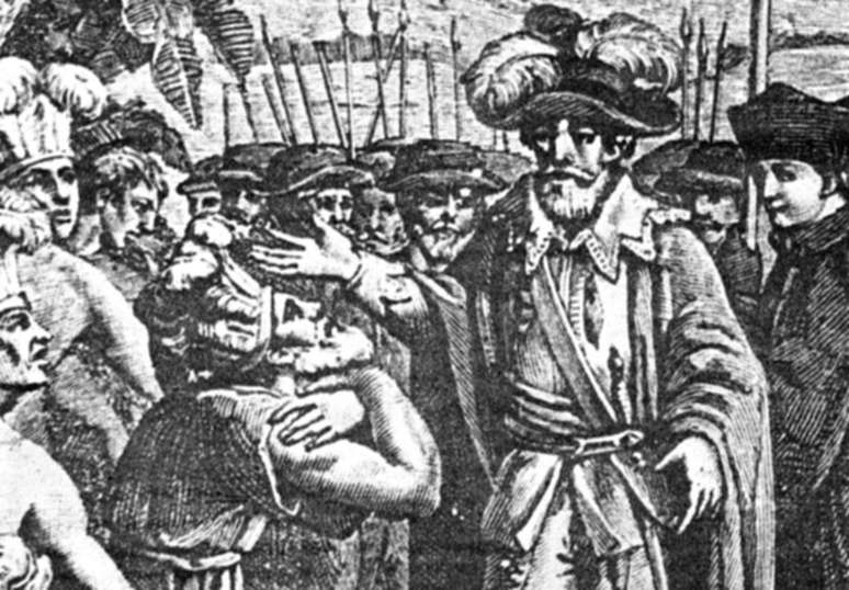 Tomé de Sousa, nomeado pela Coroa como primeiro governador-geral do Brasil, desembarcou na Baía de Todos os Santos em 29 de março de 1549