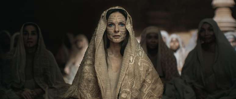 Lady Jessica interpretada por Rebecca Ferguson (Imagem: Divulgação/Warner Bros)