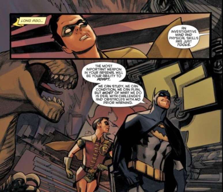 Batman revela que sua maior "arma" é a capacidade de se adaptar (Imagem: Reprodução/DC Comics)