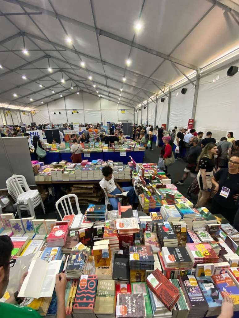 V Feira de Livro da Unesp, na Unesp Barra Funda.