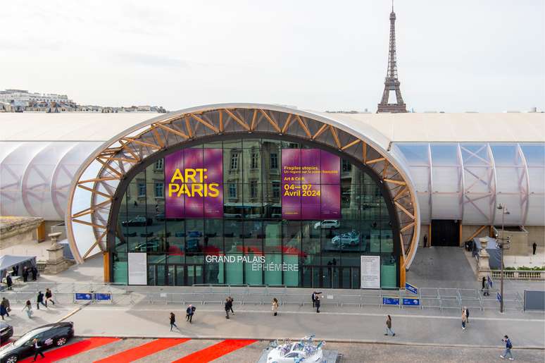 Em 2024, a feira Art Paris acontecerá pela última vez no Grand Palais Éphémère