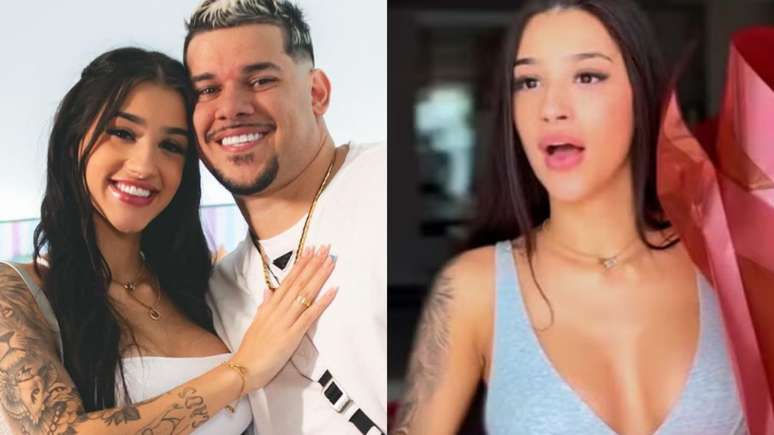 Buarque surprises Bia Miranda with a luxury car and flowers;  she watches the video!