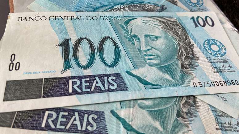 Nota de R$ 100 da primeira família do real