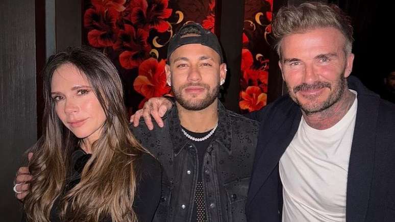 O encontro entre Neymar e Beckham ocorreu no mesmo local onde a cantora Anitta comemorou seu 31º aniversário.