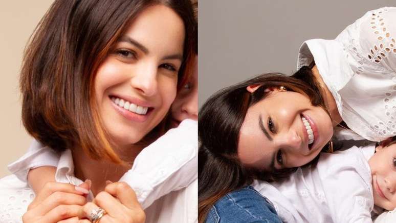 Pregnant, Sthefany Brito enchants the web by appearing in videos with her eldest son