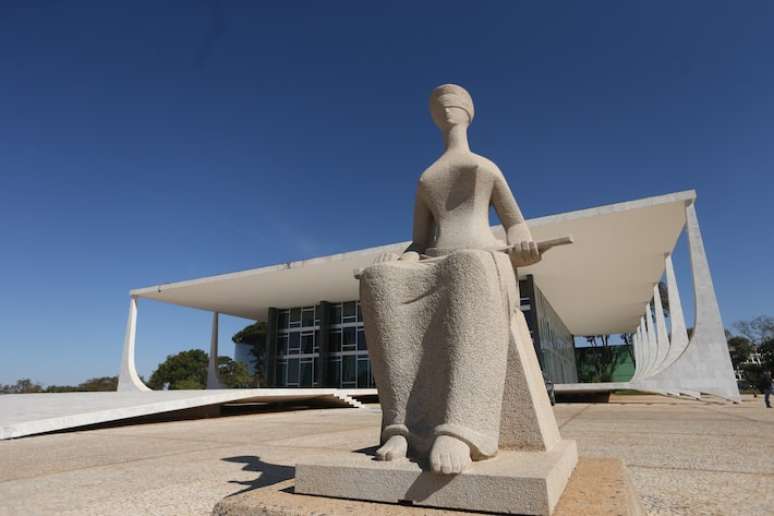 A sede do Supremo Tribunal Federal (STF), em Brasília