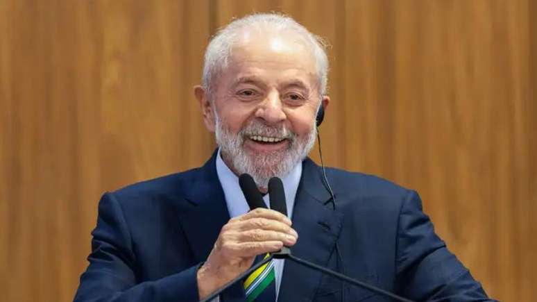 O presidnete Luiz Inácio Lula da Silva