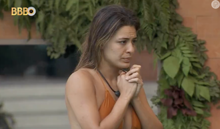 Beatriz recebe punição sobre exagero ao falar com famosos no 'BBB 24'.