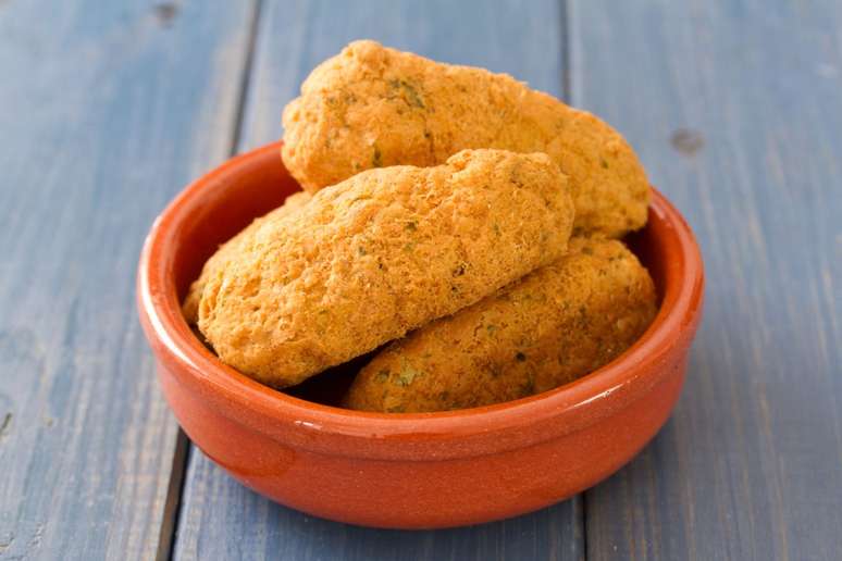 Croquete de bacalhau 