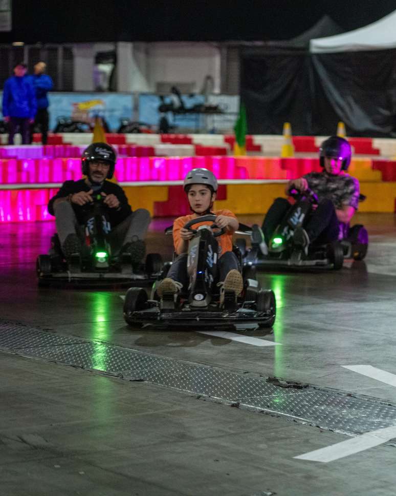 O kart &eacute; a &uacute;nica atividade que deve ser paga &agrave; parte