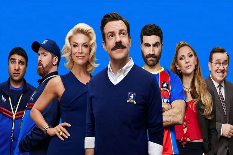 “Ted Lasso” mostra um treinador de futebol que foge do senso comum 