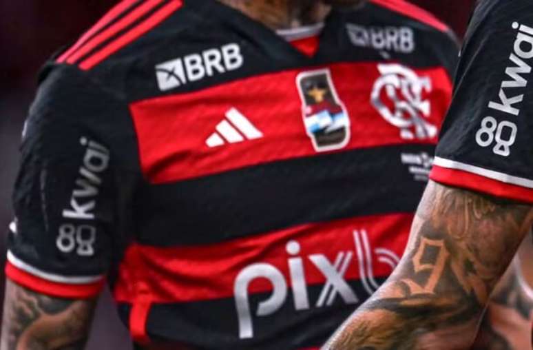 Divulgação/Flamengo - Legenda: Flamengo garantiu mais um patrocínio para a camisa