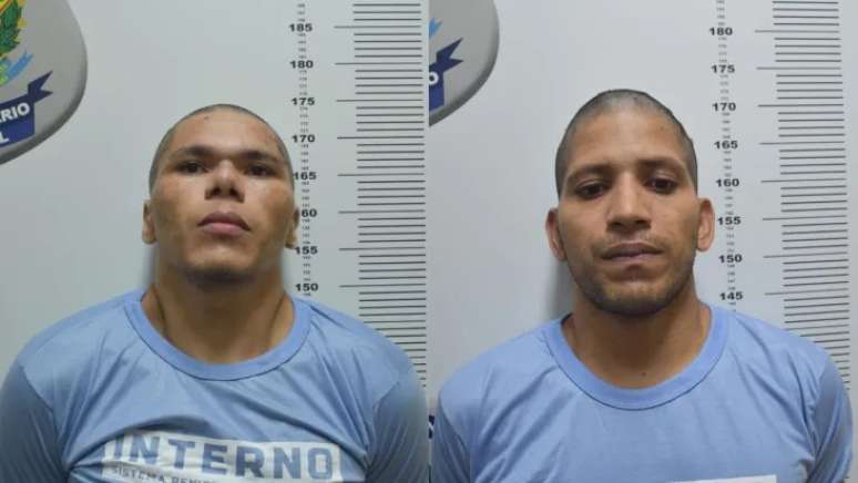 Rogério da Silva Mendonça e Deibson Cabral Nascimento fugiram na madrugada de 14 de fevereiro