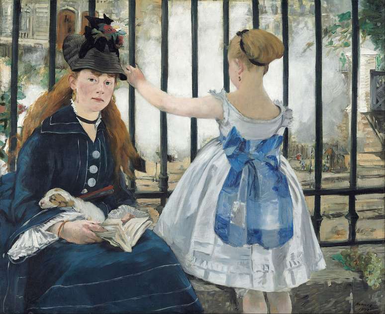 A Ferrovia, Édouard Manet, 1873