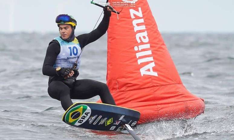 Bruno Lobo est&aacute; classificado na F&oacute;rmula Kite (Divulga&ccedil;&atilde;o/World Sailing)