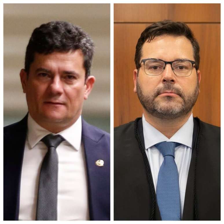 Senador Sérgio Moro e desembargador José Rodrigo Sade