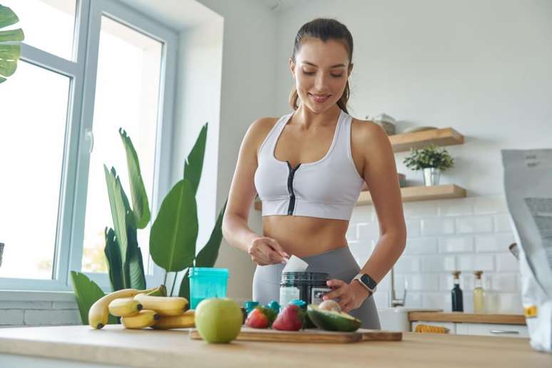 Os suplementos alimentares podem ajudar no ganho de massa muscular 