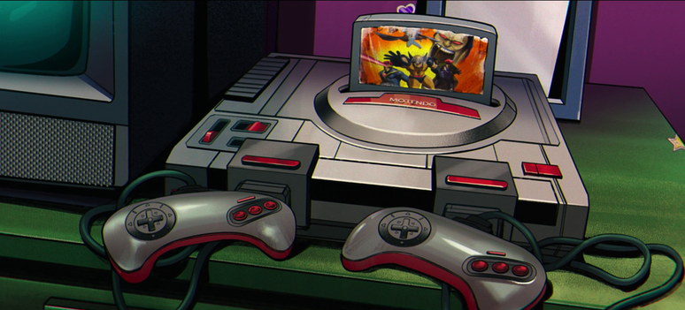 A mistura maluca de um Mega Drive e um Super Nintendo em X-Men '97 (Imagem: Reprodução/Marvel Studios)
