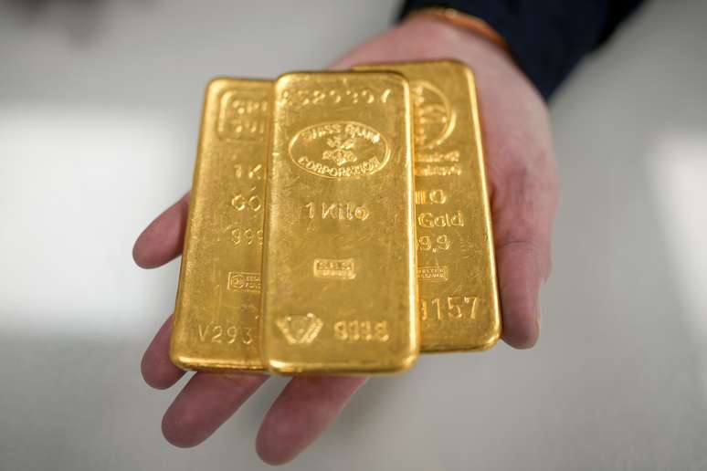 Ouro  valorizou em 21,13% no primeiro trimestre deste ano.