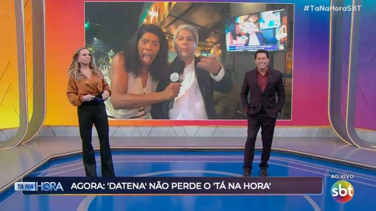 Christina Rocha, Marc&atilde;o do Povo, M&aacute;rcia Fu e Vyni Vieira no 'T&aacute; na Hora'