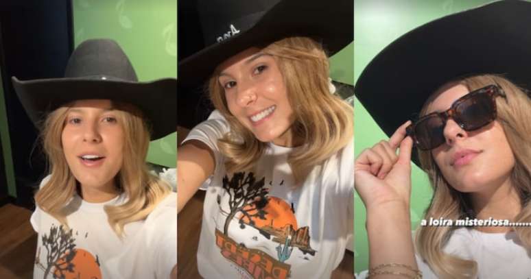 Ana Castela surge de cabelos loiros nas redes sociais.