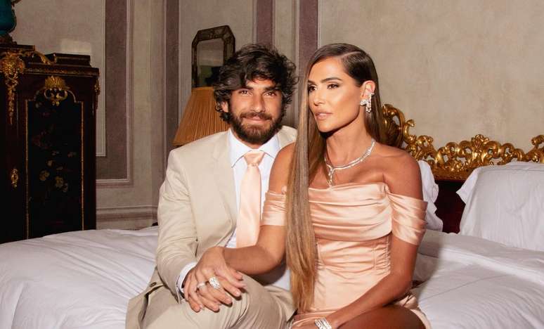 Deborah Secco e Hugo Moura