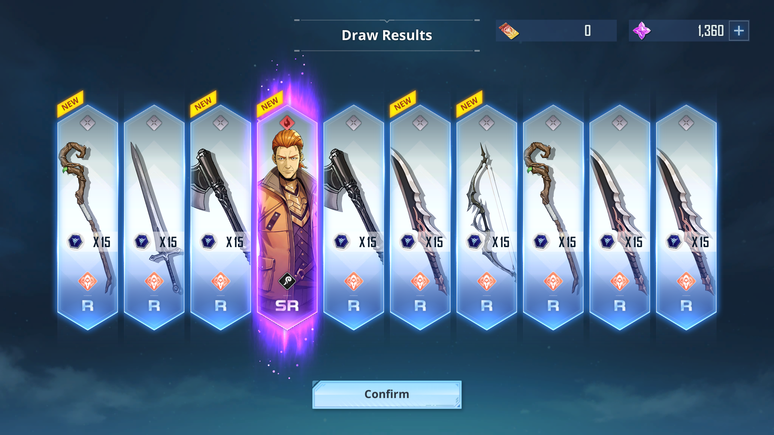O sistema gacha está presente em Solo Leveling Arise