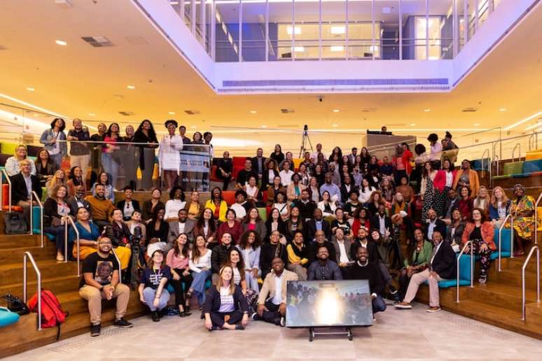 Lançamento do projeto de bolsas de estudo Black STEM na B3, em São Paulo