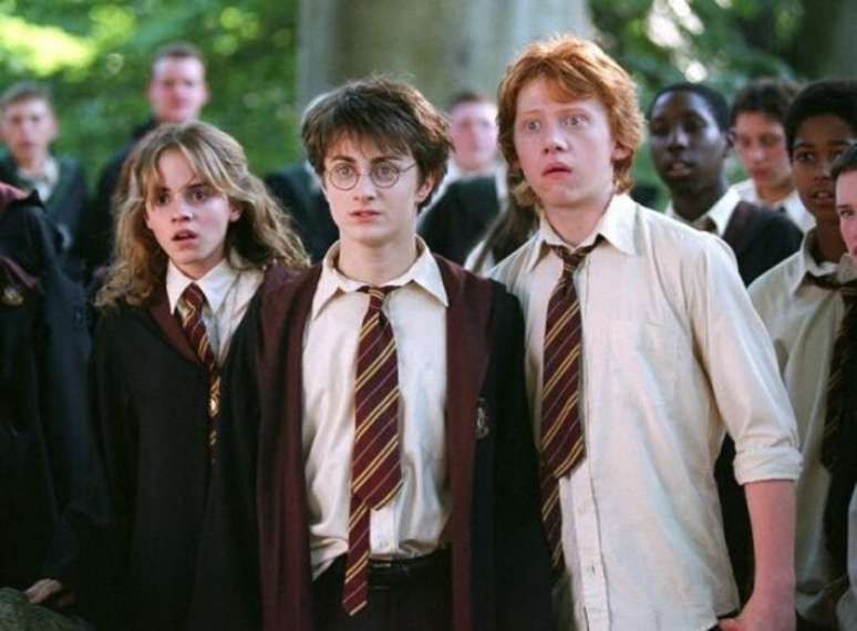 Cena de filme da saga Harry Potter
