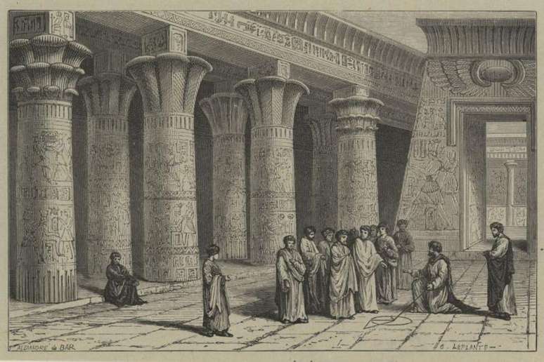 Apollonius of Tyana teaches his disciples Apollonius of Tyana teaches his disciples